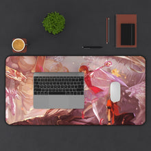 Load image into Gallery viewer, Cardcaptor Sakura Sakura Kinomoto, Tomoyo Daidouji, Keroberos Mouse Pad (Desk Mat) With Laptop