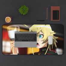 Load image into Gallery viewer, Youjo Senki Mouse Pad (Desk Mat) With Laptop