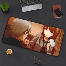 Load image into Gallery viewer, Spice And Wolf Mouse Pad (Desk Mat) On Desk
