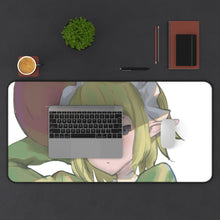 Load image into Gallery viewer, Is It Wrong To Try To Pick Up Girls In A Dungeon? Mouse Pad (Desk Mat) With Laptop
