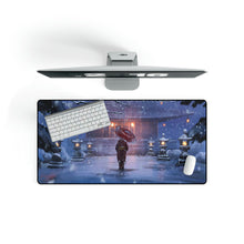 Load image into Gallery viewer, Winter Kimono Anime Girl Art Mouse Pad (Desk Mat)