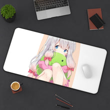 Load image into Gallery viewer, EroManga-Sensei Mouse Pad (Desk Mat) On Desk