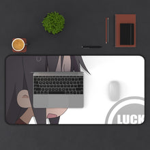 Load image into Gallery viewer, Lucky Star Hiyori Tamura Mouse Pad (Desk Mat) With Laptop