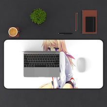 Load image into Gallery viewer, Infinite Stratos Mouse Pad (Desk Mat) With Laptop