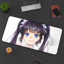 Load image into Gallery viewer, Is It Wrong To Try To Pick Up Girls In A Dungeon? Mouse Pad (Desk Mat) On Desk