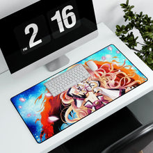Load image into Gallery viewer, Magical Girl Lyrical Nanoha Mouse Pad (Desk Mat) With Laptop