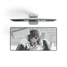 Load image into Gallery viewer, Anime Girl Mouse Pad (Desk Mat) On Desk