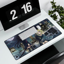 Load image into Gallery viewer, ブラック・ブレット - The Queens Mouse Pad (Desk Mat) With Laptop