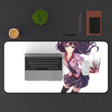 Load image into Gallery viewer, Monogatari (Series) Mouse Pad (Desk Mat) With Laptop