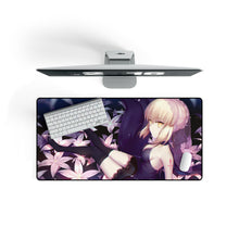 Load image into Gallery viewer, Fate/Grand Order Saber Alter Mouse Pad (Desk Mat) On Desk