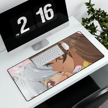 Load image into Gallery viewer, Is It Wrong to Try to Pick Up Girls in a Dungeon? Bell Cranel Mouse Pad (Desk Mat) With Laptop