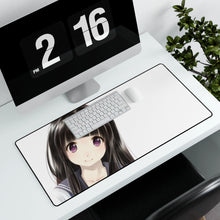 Load image into Gallery viewer, Eru Chitanda Face Mouse Pad (Desk Mat) With Laptop