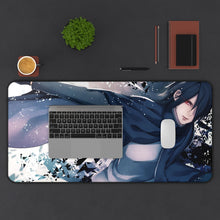 Load image into Gallery viewer, Sasuke Uchiha Mouse Pad (Desk Mat) With Laptop
