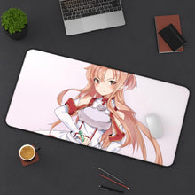 Load image into Gallery viewer, Sword Art Online Asuna Yuuki Mouse Pad (Desk Mat) On Desk