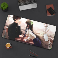 Load image into Gallery viewer, Hyouka Eru Chitanda Mouse Pad (Desk Mat) On Desk