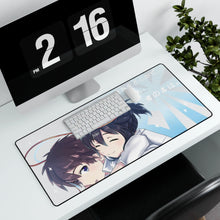 Load image into Gallery viewer, Your Name. Mouse Pad (Desk Mat) With Laptop