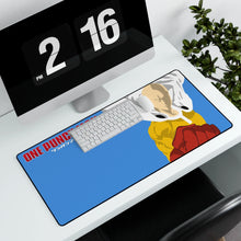 Load image into Gallery viewer, One Punch Man Saitama Mouse Pad (Desk Mat) With Laptop