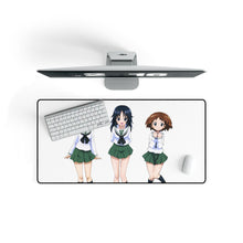 Load image into Gallery viewer, Girls und Panzer Mouse Pad (Desk Mat) On Desk