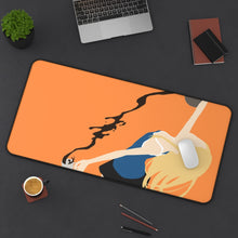 Load image into Gallery viewer, saya dagashi kashi minimalist by Mouse Pad (Desk Mat) On Desk