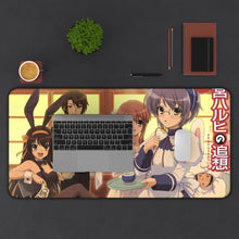 Load image into Gallery viewer, The Melancholy Of Haruhi Suzumiya Mouse Pad (Desk Mat) With Laptop