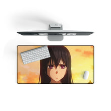 Load image into Gallery viewer, Mei Aihara Sunset Mouse Pad (Desk Mat) On Desk