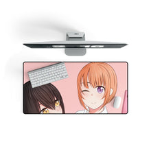 Load image into Gallery viewer, Mieruko-chan Mouse Pad (Desk Mat) On Desk