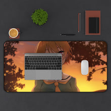 Load image into Gallery viewer, When They Cry Mouse Pad (Desk Mat) With Laptop