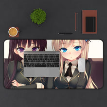Load image into Gallery viewer, Boku Wa Tomodachi Ga Sukunai Sena Kashiwazaki, Yozora Mikazuki Mouse Pad (Desk Mat) With Laptop