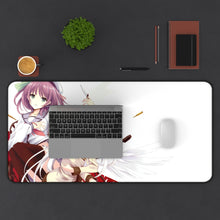 Load image into Gallery viewer, Angel Beats! Kanade Tachibana, Yuri Nakamura Mouse Pad (Desk Mat) With Laptop
