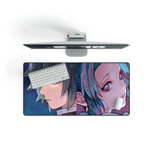 Load image into Gallery viewer, Giyu and Shinobu, Kimetsu no Yaiba, Pillars, Mouse Pad (Desk Mat)