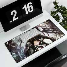 Load image into Gallery viewer, Black Rock Shooter Mouse Pad (Desk Mat)
