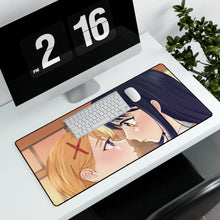 Load image into Gallery viewer, Mieruko-chan Mouse Pad (Desk Mat) With Laptop