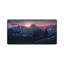 Load image into Gallery viewer, Sunrise Snowy Mountain Scenery Mouse Pad (Desk Mat)