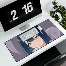 Load image into Gallery viewer, Mieruko-chan Mouse Pad (Desk Mat) With Laptop