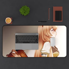 Load image into Gallery viewer, Raphtalia Mouse Pad (Desk Mat) With Laptop