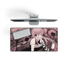 Load image into Gallery viewer, Mirai Nikki Yuno Gasai Mouse Pad (Desk Mat) On Desk