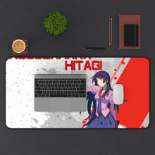 Load image into Gallery viewer, Monogatari (Series) Mouse Pad (Desk Mat) With Laptop