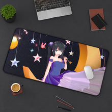 Load image into Gallery viewer, Is It Wrong To Try To Pick Up Girls In A Dungeon? Mouse Pad (Desk Mat) On Desk