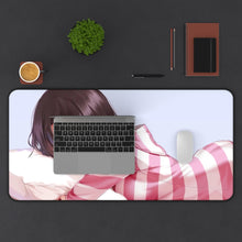 Load image into Gallery viewer, Pillows on Pillows Mouse Pad (Desk Mat) With Laptop