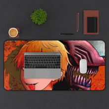 Load image into Gallery viewer, Chainsaw Man Mouse Pad (Desk Mat) With Laptop