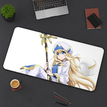 Load image into Gallery viewer, Goblin Slayer Goblin Slayer, Priestess Mouse Pad (Desk Mat) On Desk