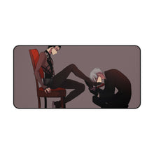 Load image into Gallery viewer, Yuri!!! On Ice Victor Nikiforov, Yuuri Katsuki Mouse Pad (Desk Mat)