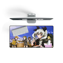 Load image into Gallery viewer, Girls und Panzer Mouse Pad (Desk Mat) On Desk
