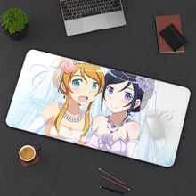 Load image into Gallery viewer, Oreimo Kirino Kousaka, Ayase Aragaki Mouse Pad (Desk Mat) On Desk