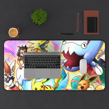 Load image into Gallery viewer, Anime Pokémon Mouse Pad (Desk Mat) With Laptop