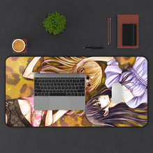 Load image into Gallery viewer, Citrus Mouse Pad (Desk Mat) With Laptop