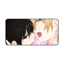 Load image into Gallery viewer, Durarara!! Izaya Orihara, Shizuo Heiwajima Mouse Pad (Desk Mat)
