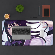 Load image into Gallery viewer, Puella Magi Madoka Magica Homura Akemi Mouse Pad (Desk Mat) With Laptop