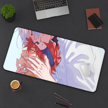 Load image into Gallery viewer, SK8 The Infinity Mouse Pad (Desk Mat) On Desk