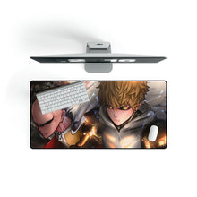 Load image into Gallery viewer, Saitama, Genos, One Punch Man, Mouse Pad (Desk Mat)